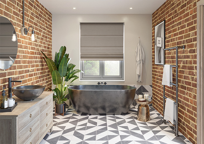 Faye, Dusky Brown - Twist&Fit Roman Blind - Image 8